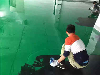 岳塘下面给你一份环氧地坪漆施工的完整流程
